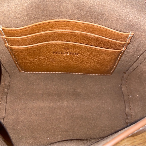 Sold Mulberry Mini Lily Natural Oak Leather - Picture 5 of 9